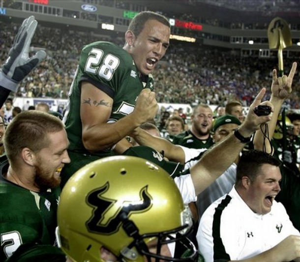 APTOPIX Kansas South Florida Football