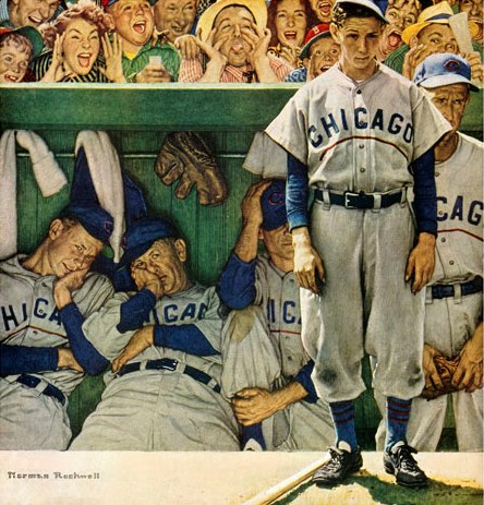 Norman Rockwell - The Dugout